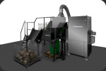 cisaille pour pot catalytique